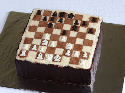 Торт \"Шахматный\" / Chess Cake | Сыну на 16-летие :) Рецепты:… | Flickr