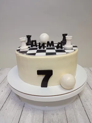 Торт в виде шахмат - 72 photo