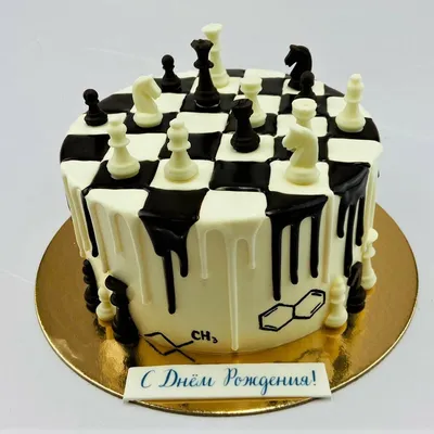 Торт шахматы - заказать по цене 1800 руб. с доставкой в Москве