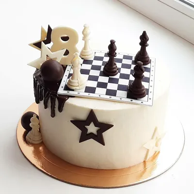 Торт ПАН-0010239 (Шахматная партия)