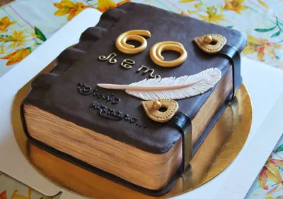 Торт на юбилей 60 лет - 71 photo