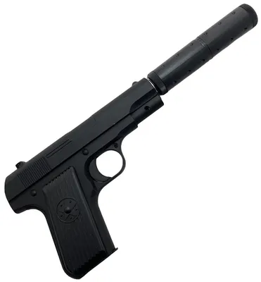 Пистолет детский пневматический ТТ с глушителем, металл. — купить в  интернет-магазине по низкой цене на Яндекс Маркете