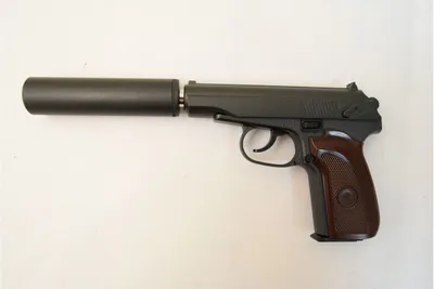 Пистолет страйкбольный Galaxy G.29А (ПМ с глушителем) - купить в Волгограде  за 1490 руб