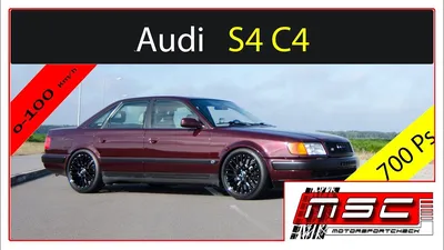 Audi 100 S4 C4 5 Zylinder TTE600+ 100-200 700Ps | Motorsportcheck.de -  YouTube