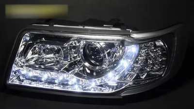 Тюнинг фары для Ауди 100 С4 | Tuning headlights for Audi 100 C4 - YouTube