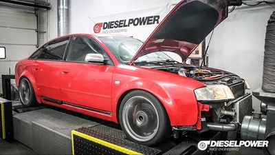 AUDI A6 2.5TDI Quattro 180PS to 286PS by DIESELPOWER - YouTube