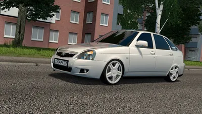 Мод Lada Priora Tuning (Oper Style) для City Car Driving (1.5.9.2) » Моды  для игр про автомобили от GTMods.ru