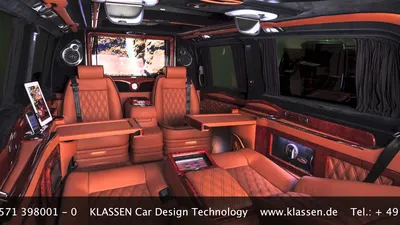 Tuning by KLASSEN VIANO VIP Mercedes - Benz лучший салон 2016 года HD  бронированные - YouTube