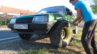 VAZ 21099 start of tuning - YouTube