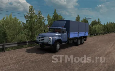 Скачать мод Зил-130/131/133 версия 03.07.22 для Euro Truck Simulator 2  (v1.44.x, 1.45.x)