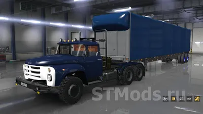 Скачать мод Зил-130-131-133 версия 1.0 для American Truck Simulator  (v1.31.x, 1.32.x)