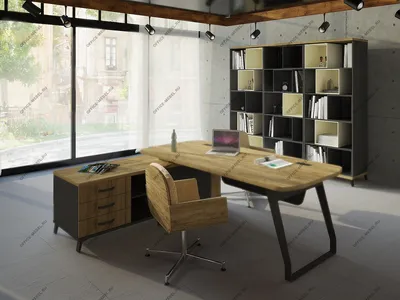 Loft кабинет руководителя бизнес класса – купить мебель для офиса на  Office-mebel.ru