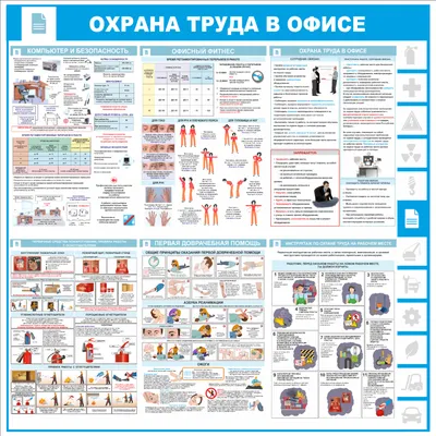 Уголок по охране труда \"Информация для офиса\