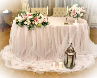 Красивое оформление свадебного стола - 90 фото