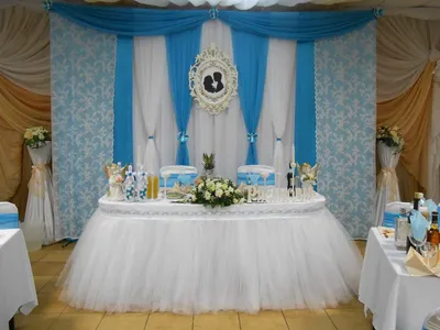 Оформление свадебного зала: украшение на свадьбу своими руками, как  оформить, декор стола молодоженов, фото, видео