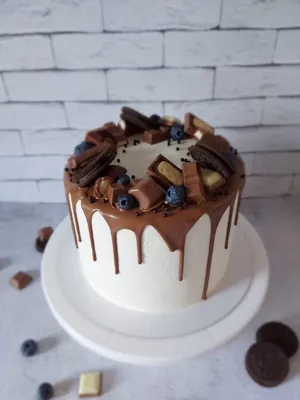 Украшение торта печеньем (Орео и не только) —25 идей декора с фото