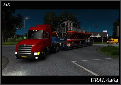 Скачать мод «Урал 6464» версия 02.09.19 для Euro Truck Simulator 2 (v1.35.x)