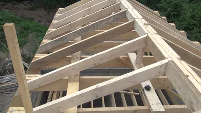 Как сделать крышу на бане из сруба односкатную или двухскатную своими руками