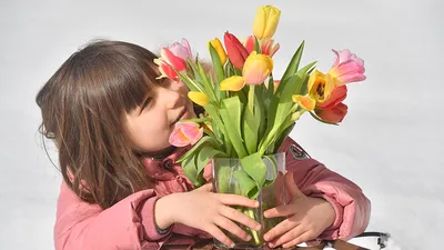 Подарок маме на 8 марта своими руками из детского сада | Поделки, Ватные  диски, Изготовление цветов