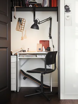 TORALD ТОРАЛЬД Письменный стол, белый, 65x40 см - Письменные столы для дома  IKEA