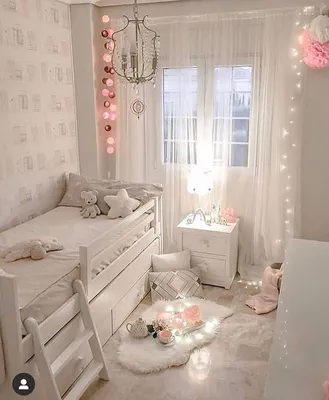 Интерьер Детские Дизайн's Instagram post: “Светлая, маленькая, но очень  уютная… | Muebles de dormitorio de niñas, Cuartos de niños grandes,  Habitaciones infantiles