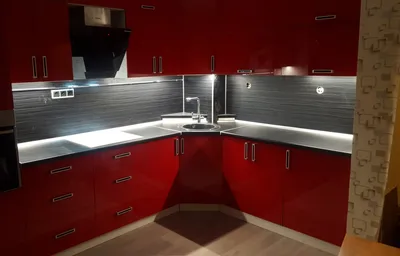 115 вариантов дизайна красной кухни
