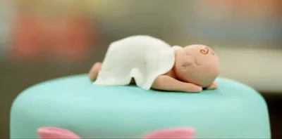 Младенец из мастики – как сделать? - Эксклюзивные тортики