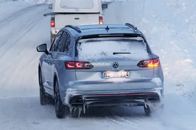 Так выглядит Volkswagen Touareg 2024. Большой кроссовер засняли на тестах  недалеко от Полярного круга | PHP.RU