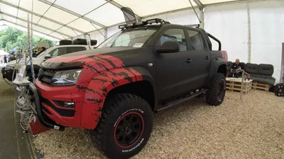 VW AMAROK V6 OFFROAD TUNING SHOW CAR BY DELTA MATTE BLACK COLOUR WALKAROUND  - YouTube