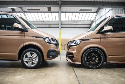 Volkswagen Transporter получил аэрокит, занижение и прибавку мощности