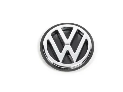 Эмблема задняя VW Volkswagen (Фольцваген) 112 мм GOLF 5, GOLF 7, POLO 5 -  Черный глянец (5G0853630), цена 430 грн — Prom.ua (ID#1358574959)
