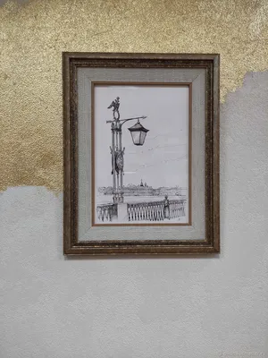 Картина фонари петербурга рисунки набережная рисунок сувениры петербур –  купить онлайн на Ярмарке Мастеров – OCBHGRU | Картины, Санкт-Петербург