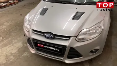 Тюнинг жабры в капот Ford Focus 3 - YouTube