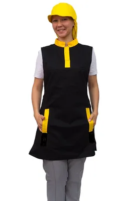 Комплект продавца продуктового магазина (фартук и головной убор) -  Спецодежда и униформа для персонала на заказ