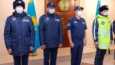 Как выглядит новая полицейская форма, показали в МВД Казахстана
