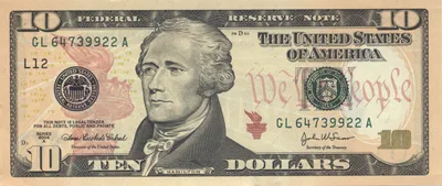 Десятидолларовая банкнота США — Википедия