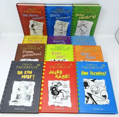 Дневник Грега - Все тома - 1,2,3,4,5,6,7,8,9,10,11,12..." (Джефф Кинни) - купить подержанную книгу - A02tN7fr01ZZG