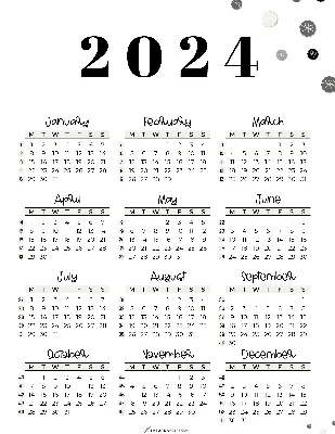 Номера недель на 2024 год - Какая сейчас неделя? | СубботаПодарок