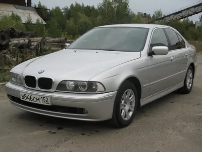 BMW 5-Series 2001, 2.2л., Доброго вам времени суток, уважаемые  автолюбители, Серибристый металик, m54b22, 170 л.с., Нижегородская область,  расход город 17-20 л., трасса 8-8, 5 л.