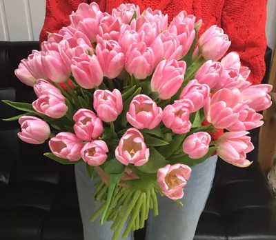 Букеты из тюльпанов купить в Челябинске 🌷 заказать с доставкой цветы  тюльпаны по выгодной цене