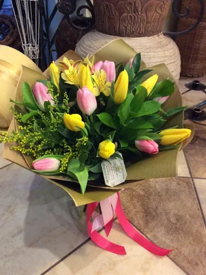 Букет тюльпанов №3 — Цветы в Калининграде с доставкой на дом. Заказывай на  сайте.