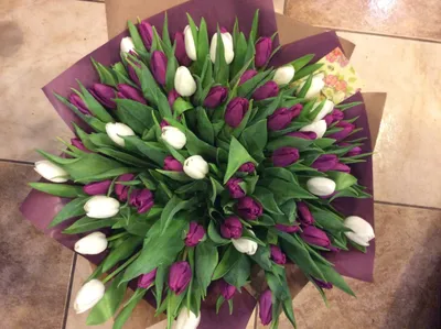 Букет тюльпанов №53 — Цветы в Калининграде с доставкой на дом. Заказывай на  сайте.