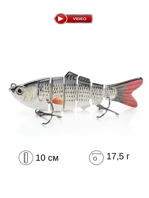 Воблер рыболовный/плавающий/на щуку окуня для троллинга FISHROOM 15016980  купить за 504 ₽ в интернет-магазине Wildberries