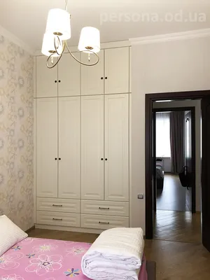 Встроенный шкаф в спальню на заказ Одесса компания Персона