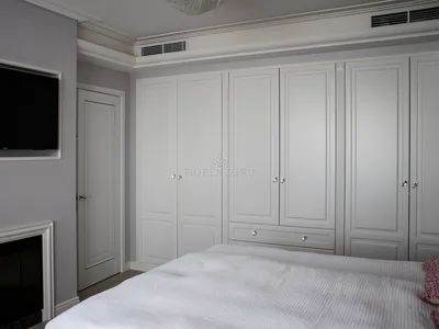 Встроенных шкафов в спальню фото