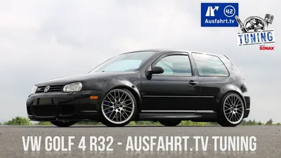 Тюнинг VW Golf 4 R32 включая Car Porn & Sound Check - exit.TV tuning - YouTube