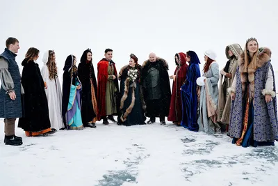 Оригинальная свадьба на льду Байкала