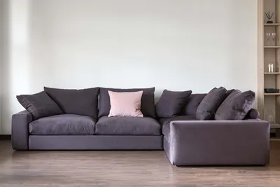Стильный дизайнерский угловой диван для гостиной купить в Минске