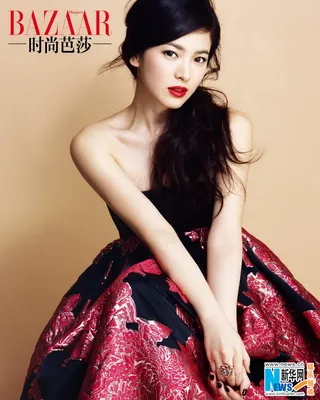 Сон Хе Гё (Song Hye Kyo) в новой фотосессии для Harper's Bazaar  _russian.china.org.cn