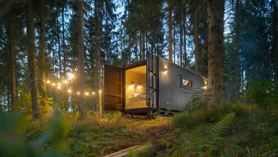 Отдыхай в Эстонии: 10 уютных домиков, спрятанных в гуще леса
